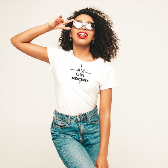 Gin Nocent Dam V Nacke T-Shirt (Skapare uppladdad)