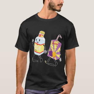 gin och juice, rolig svart T-Shirt