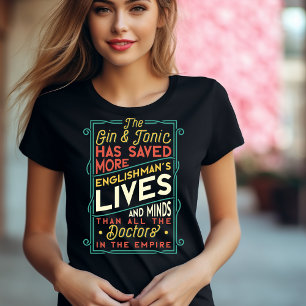 Gin och Tonic har Saved Englishman T-Shirt