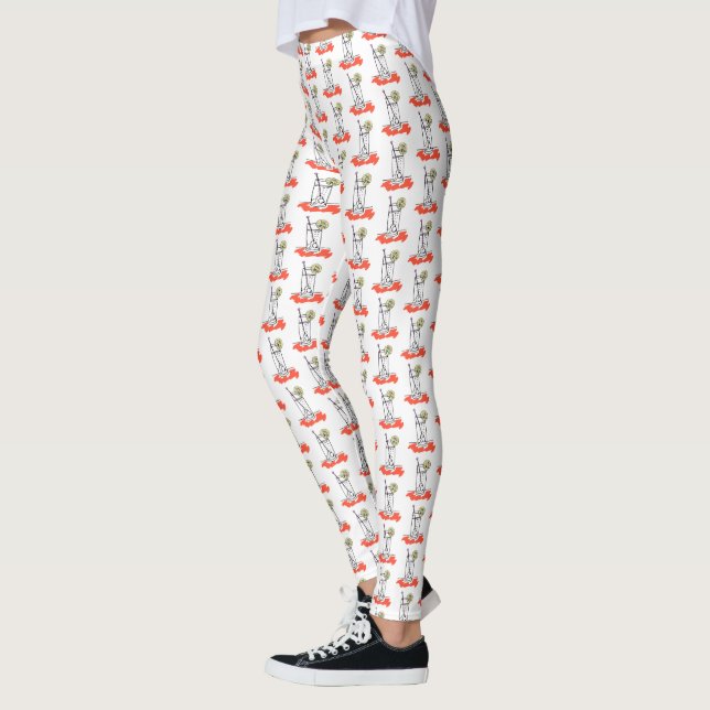 Gin- och Tonic Tumbler Leggings (Vänster)