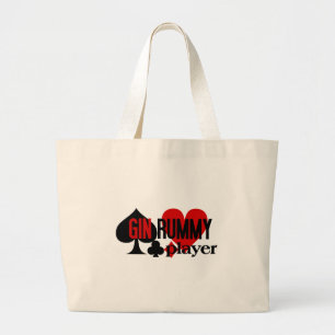 Gin Rummy Player-väska Jumbo Tygkasse