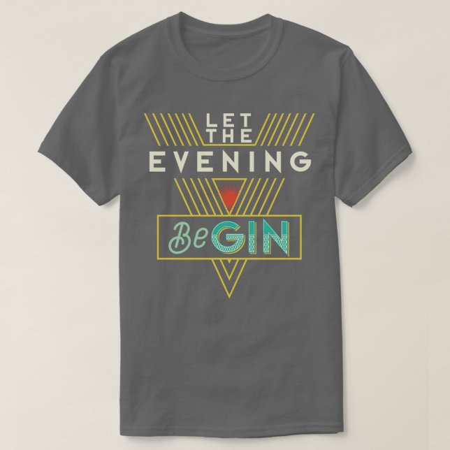 Gin Tonic 4 T Shirt (Design framsida)