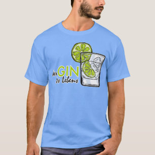 Gin Tonic Longdrink Drickare Party JGA Present 4 T Shirt