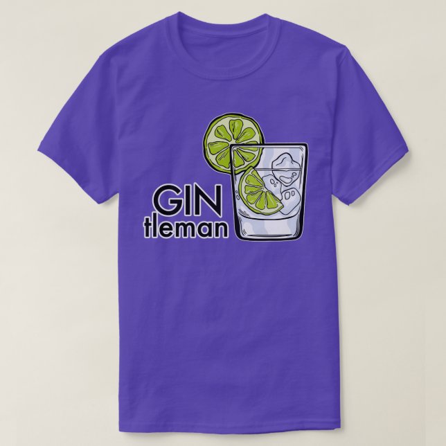 Gin Tonic Longdrink Drickare Party JGA Present 6 T Shirt (Design framsida)