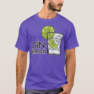 Gin Tonic Longdrink Drickare Party JGA Present 6 T Shirt