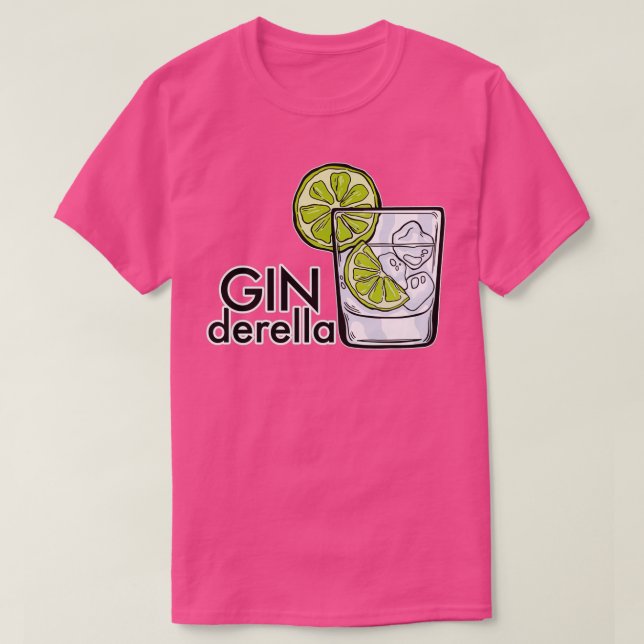 Gin Tonic Longdrink Drickare Party JGA Present T Shirt (Design framsida)