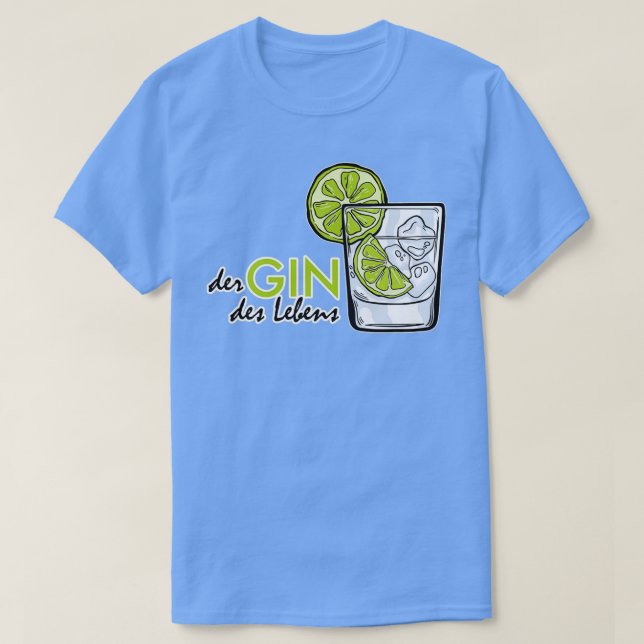 Gin Tonic Longdrink Dricker Party JGA Present 4 T Shirt (Design framsida)