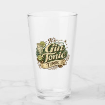 gin tonic tid drink glas