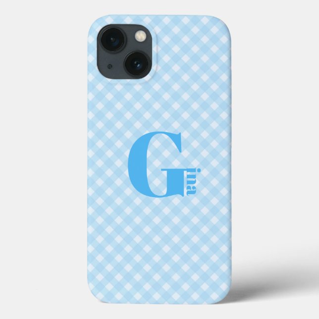 Gina gingham Fodral-Mate iphone case (Baksida)