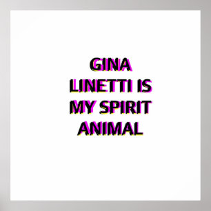 Gina Linetti Brooklyn 99 Spritdjur Poster