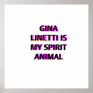 Gina Linetti Brooklyn 99 Spritdjur Poster