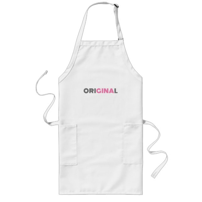 Gina Original Långt Förkläde (Framsidan)