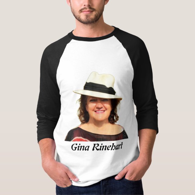 Gina Rinehart T Shirt (Framsida)