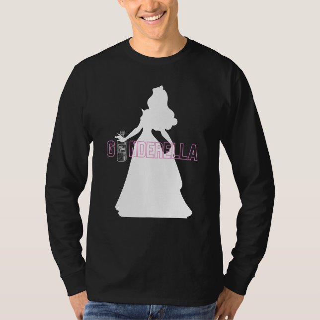 Ginderella Rosa Gin Brud Jga Sällskap Henpartaj  3 T Shirt (Framsida)