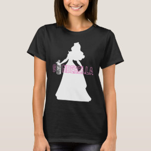 Ginderella Rosa Gin Brud Jga Sällskap Henpartaj T Shirt
