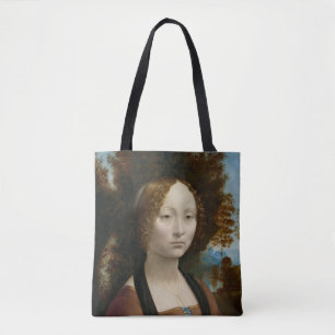 Ginevra de Benci av Leonardo da Vinci Tygkasse