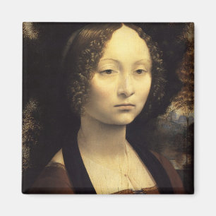 Ginevra de Benci Magnet