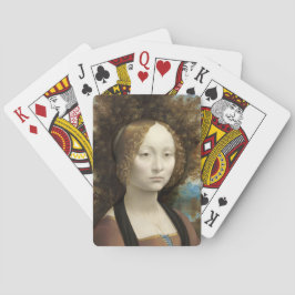 Ginevra de'Benci Leonardo da Vinci Casinokort