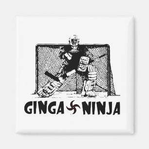 Ginga Ninja - hockeyGoalie Magnet