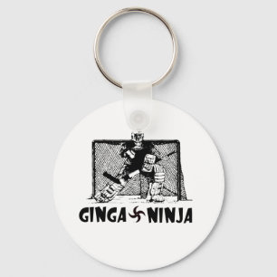Ginga Ninja - hockeyGoalie Nyckelring