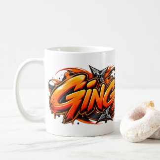 Ginga Ninja – Rolig Ginger & Rödhårig Kaffemugg