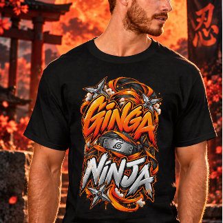 Ginga Ninja – Rolig Rödhårig & Ginger T Shirt