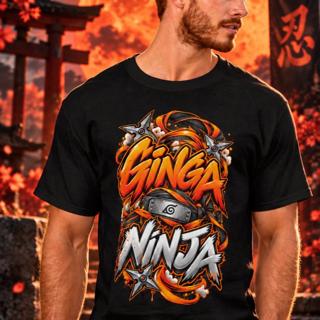 Ginga Ninja – Rolig Rödhårig & Ginger T Shirt (Skapare uppladdad)