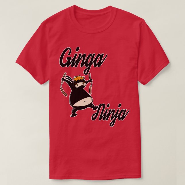 Ginga Ninja T Shirt (Design framsida)