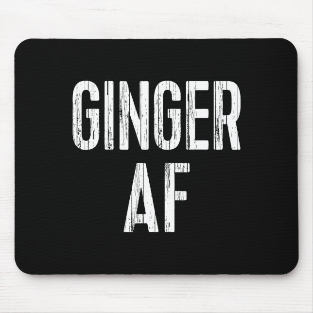 Ginger Af Shirt Irish Men Women St Patricks Day  Musmatta (Framsidan)