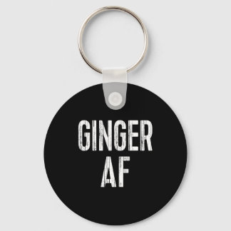 Ginger Af Shirt Irish Men Women St Patricks Day  Nyckelring