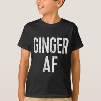 Ginger Af Shirt Irish Men Women St Patricks Day  T