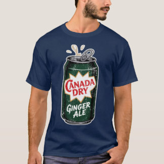 Ginger Ale Soda Can vintage T Shirt