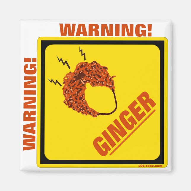 Ginger Alert! Magnet (Framsidan)
