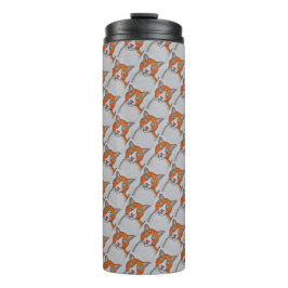 Ginger and White cat Thermal Tumbler