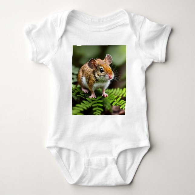 Ginger Australian Hopping Mouse, Baby Bodykostym T Shirt (Framsida)