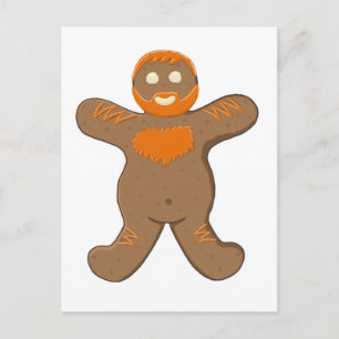 Ginger Bear Man Vykort