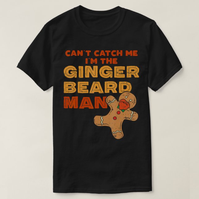 Ginger Beard Man Funny Hipster s Chromosome 4 T Shirt (Design framsida)