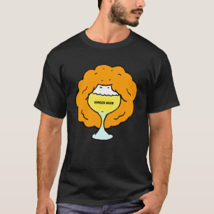 Ginger Beer Drinking Alcohol Punny Rödhårig Pub C T Shirt