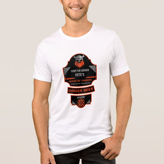 Ginger Beer Maker T Shirt (Framsida)