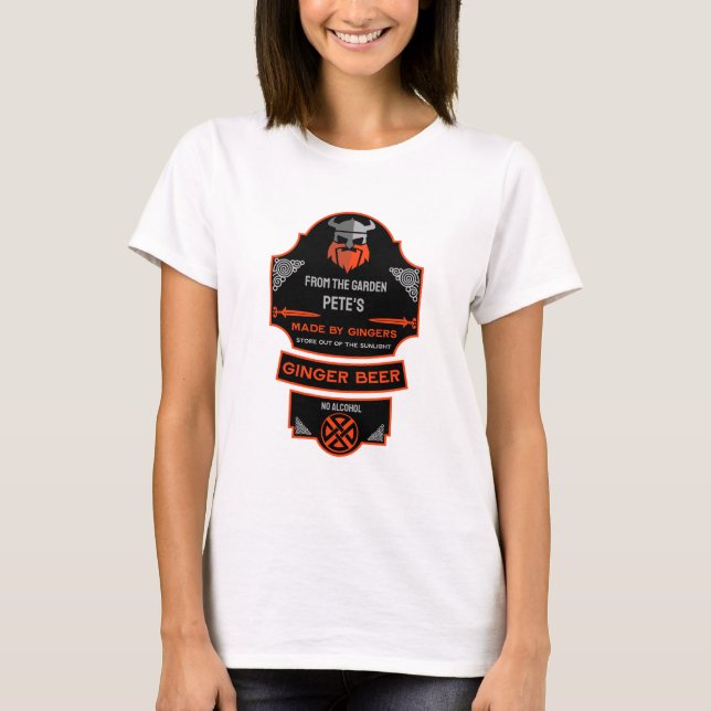 Ginger Beer Maker T Shirt (Framsida)