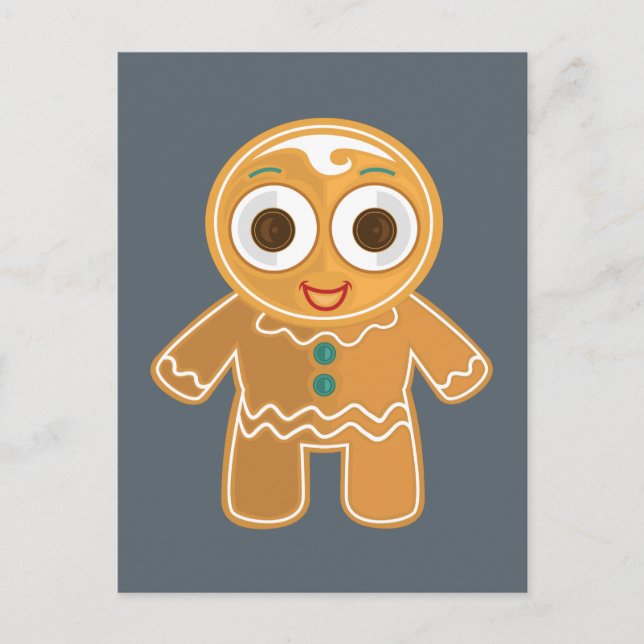 Ginger Bread Man Vykort (Framsida)