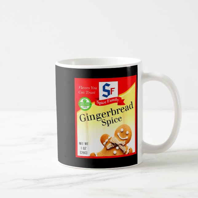 Ginger Bread Spice Gruppkostym Familj Matchande H Kaffemugg (Höger)