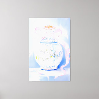 Ginger Burk Acrylic-målning Preppy wall art Canvastryck