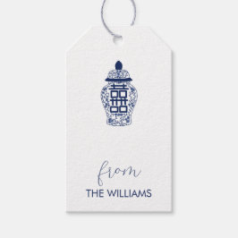 Ginger Burk Anpassningsbar Gift Märkres Presentetikett