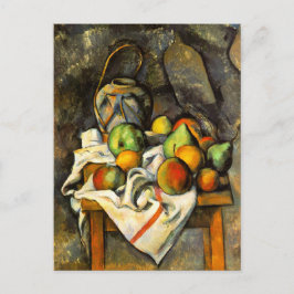 Ginger Burk och Fruit Fine Art av Cezanne Vykort