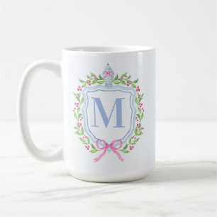 Ginger Burk och jul Berries Monogram Kaffemugg