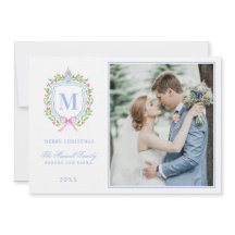 Ginger Burk och julberries Vapensköld Monogram