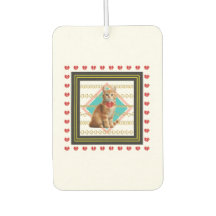 Ginger cat and Golden chain Hard Plaster underlägg