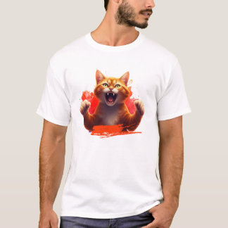 Ginger Cat-Arg T Shirt