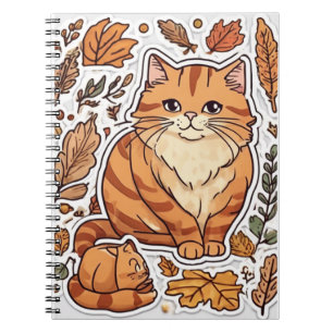 Ginger Cat bärbar dator Anteckningsbok